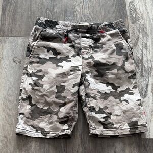 Levi's Kids Gray Slim Fit Shorts